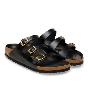 Birkenstock Florida Fresh Black Leather