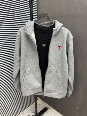 Ami paris Imported Inner Fleece Fabric Very Premium Zipper Jacket 561