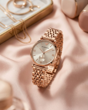 Emporio Armaann_i Classic pink Dial