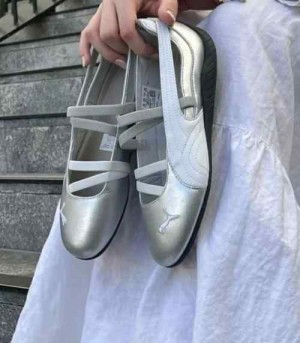 Pumaa Speedcat Ballet Silver Metallic 2630