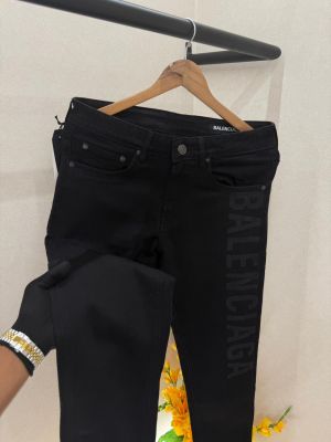 Balenciaga Imported Black Super Premium Denim With Brand Box Packing F3777-BL