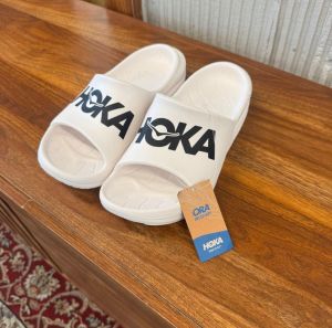 Hokaa Ora Athletic Slide Beige
