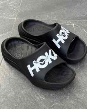 Hokaa Ora Athletic Slide Black