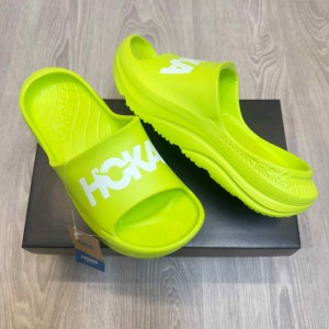 Hoka Ora Athletic Premium Neon Slides