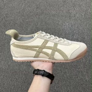 tiger Mexico 66 beige gum suede Womens fix(476