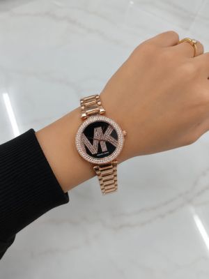 Michael KorsLennox Diamond Rosegold Black