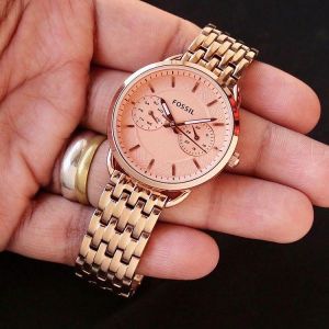 Fossiil Tailor Rosegold