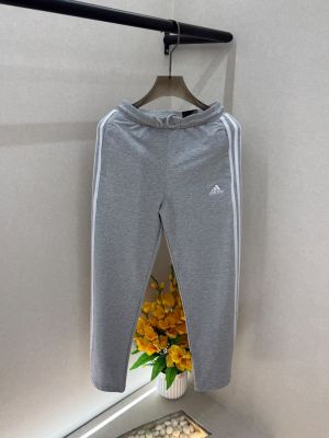 Adida Logo Light Grey Super Premium Track Pant F3960-LGY