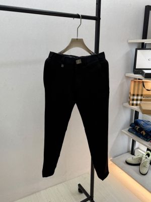 Balmai Paris Imported Black Super Premium Trouser F3887-BL