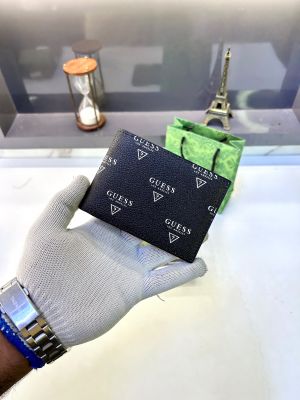 Gues_s Black Premium Quality Wallet Fa 977