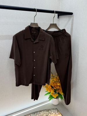 Loro Piana Imported Coffee Super Premium Cord Set F3968-CO