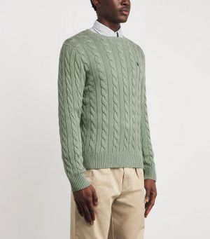 Ralp Lauren imported pullovers sea Green