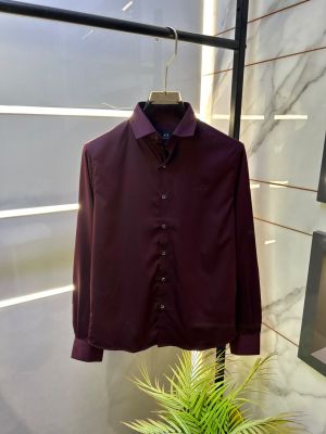 Arma_ Exchange Imported Maroon Super Premium Shirt F3912-MA