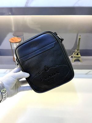 Prad_Black Sling Bag Fa 548