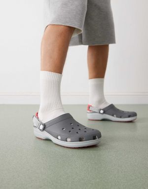 Croc Classic Turbo Clogs Grey