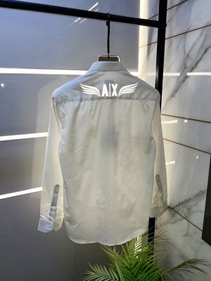Arma Exchange Reflective White Premium Shirt With Brand Box Packing And Carry Bag F1375-WH