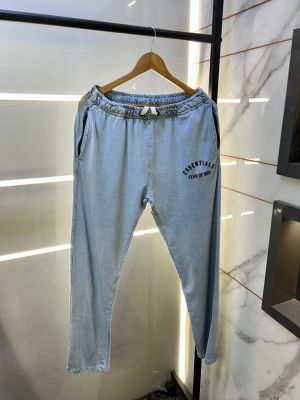 Essential Acid Wash Sky Premium Track Pant F3729-SK