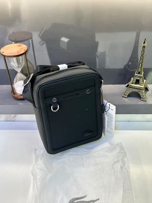 Lacos_t Black Sling Bag Premium Quality Fa 895