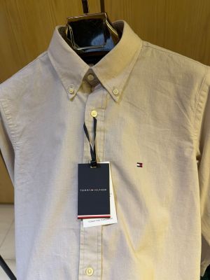 TOM-Y HILFIGER IMPORTED STORE ARTICLE SHIRT LINEN FABRIC