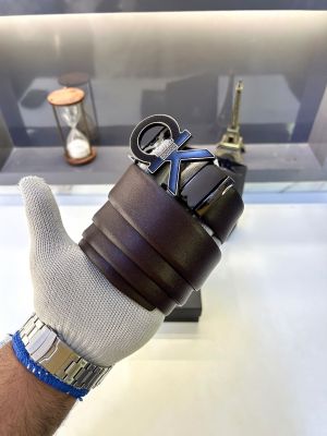 Ck_Calvi_ Brown Gold Belt Fa 924