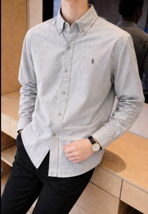 RALP- L-AUREN P-OLO IMPORTED STORE ARTICLE SHIRT leelan fabric