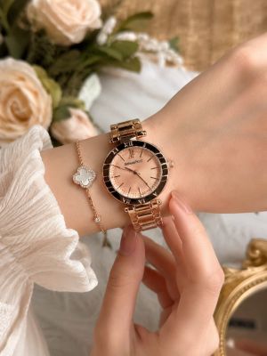 Audemars l Piguet Women Rosegold Curve Dial