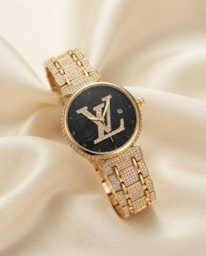 Louii_s Vuitton Tash Gold-Black
