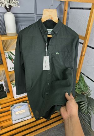 Lac Lenin Collor Shirt Olive K254-OL