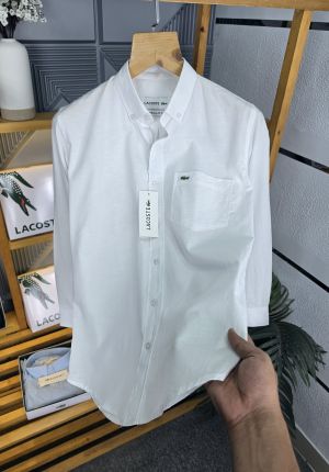 Lac Lenin Collor Shirt White K254-W