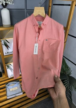 Lac Lenin Collor Shirt Peach K254-PI