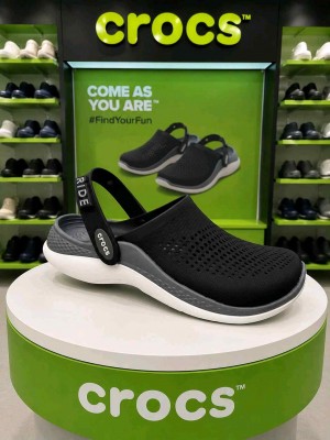 Croc_ss Lite Ride 360 Black White 439
