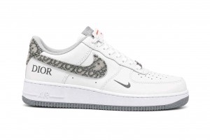 Nikke Air Force 1 07 Diior White And Grey