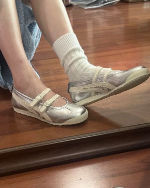 WMN Onitsukk_a Tiger Mexico 66 TGRS Silver Ballerina
