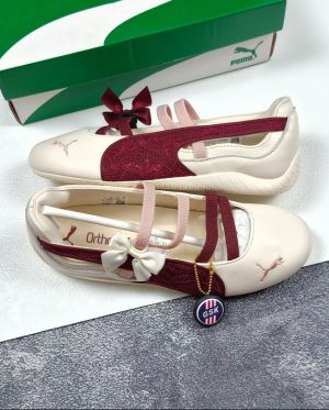 Pumma Speed Cat Ballet Lace Ivore Maroon