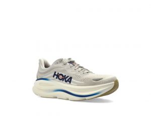 HOKA Bondi 9 Mens Shoes Stucco Grout
