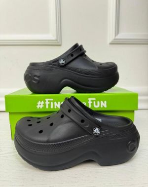 wmn Crocccs platform bella clogs for her