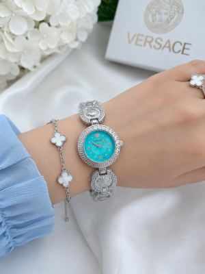 Versace Medusa Women Silver Tiffany