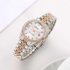 Rolee_x Oyester Perpetual Date Just 2Ton-Copper-White