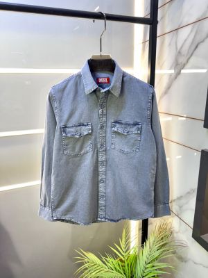 Diese Blue Denim Back Print Super Premium Shirt F3983-BU