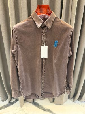 Coac_Cest Logo imported Denim Shirt magenta