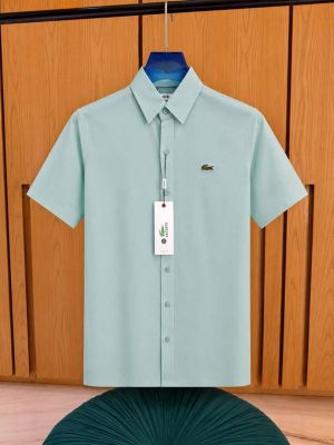 Lacostx-e IMPORTED STORE ARTICLE linen fabric SHIRT