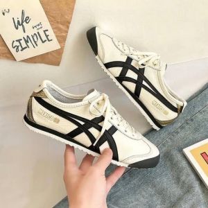 Onitsukk_a Tiger Mexico 66 Cream Black Gold