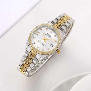 Rolee_x Oyester Perpetual Date Just 2Ton-Gold-White
