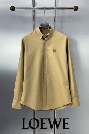 Loewe Chest Logo Full Sleeves Shirt