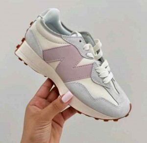new balancee 327 Grey Pink