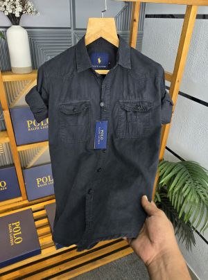 RL Denim Shirts Dark Grey K152-DGY