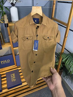 RL Denim Shirts Coffee K152-CF