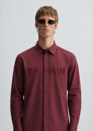 BALMAI-xN IMPORTED STORE ARTICLE DIAMOND CHINA SHIRT