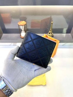 Lv_ Loui Black Premium Quality Wallet Fa 634