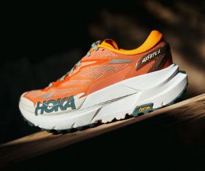 Hoka Mafate X Trail Running Feldspar Mountain Fog